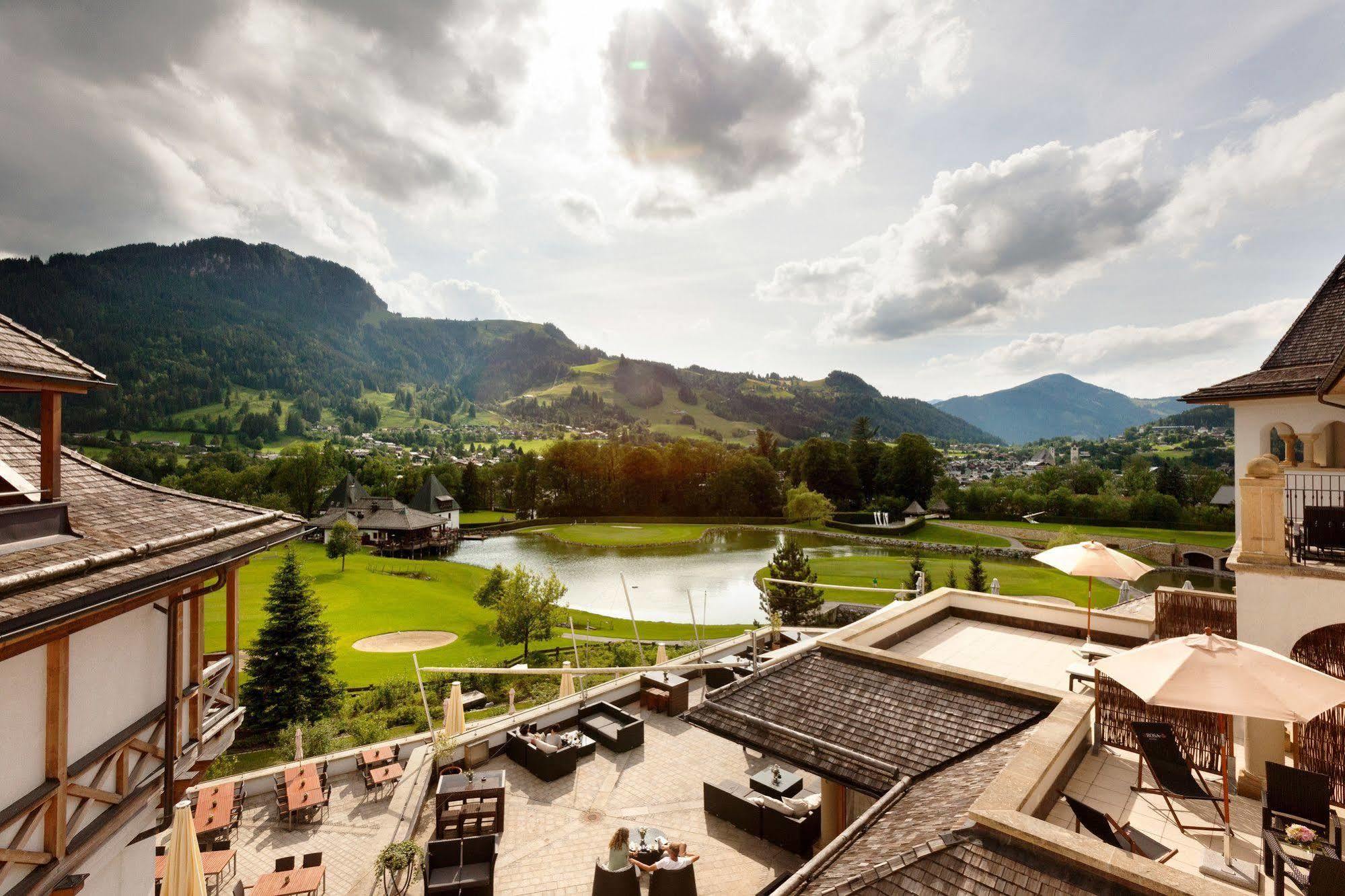 Schlosshotel Kitzbuehel A-Rosa Collection Εξωτερικό φωτογραφία View of the town